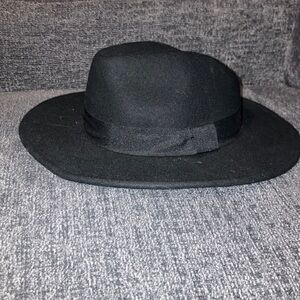 Classic Black Fedora Hat